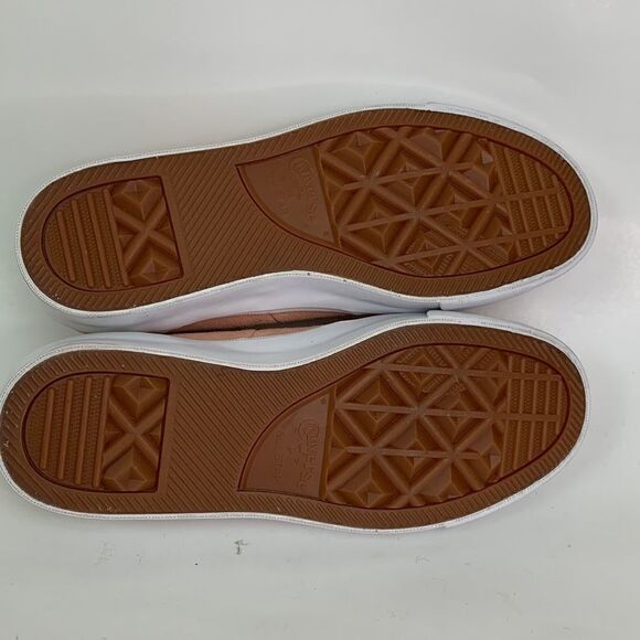 Converse All Star Peach Suede Sneakers - Picture 9 of 10